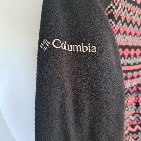 Youth Columbia Fleece Pull Over Multicolored Large 14/16 - Picture 3 of 7
